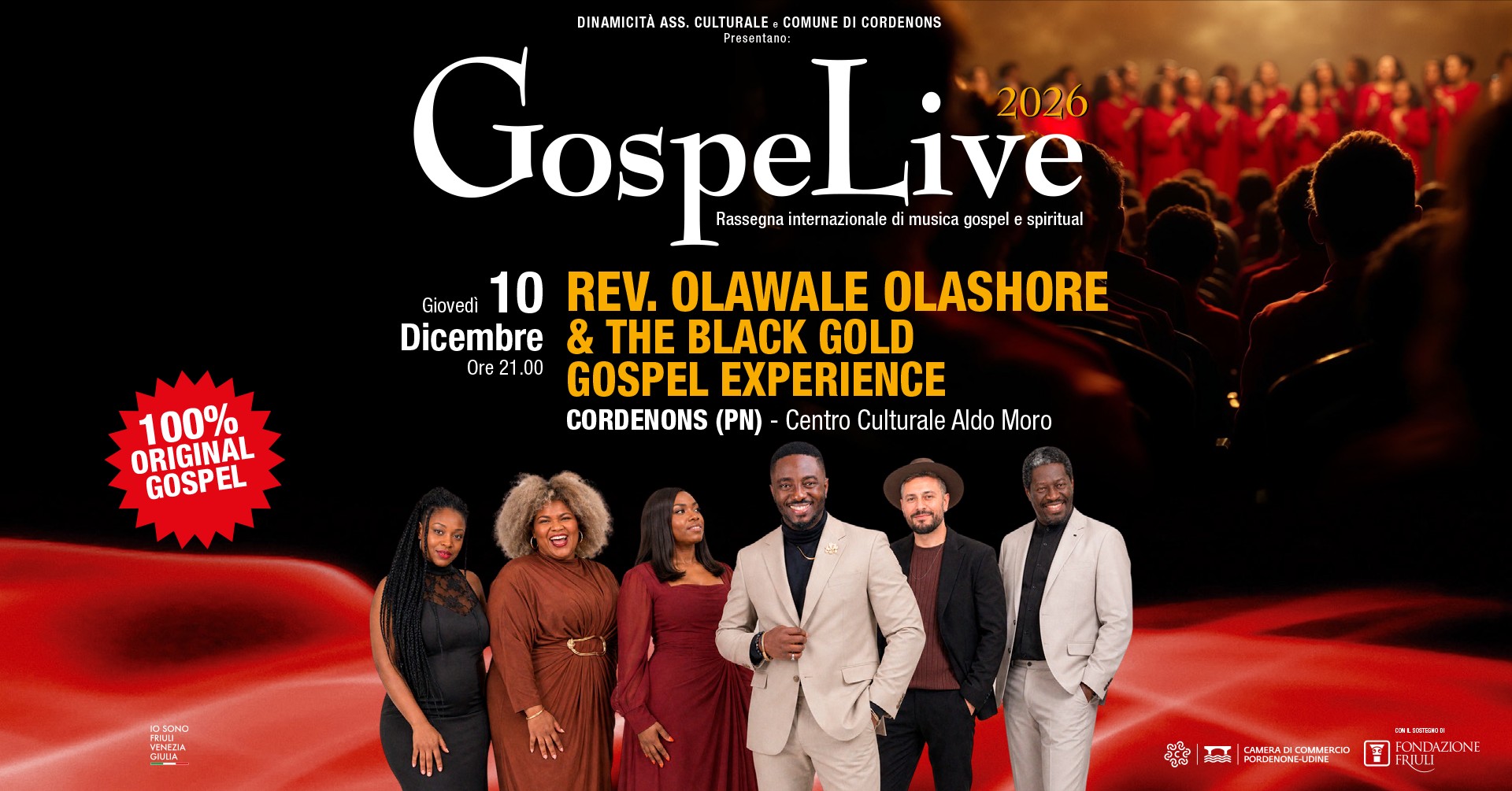 Rev. Olawale Olashore & The Black Gold Gospel Experience live 