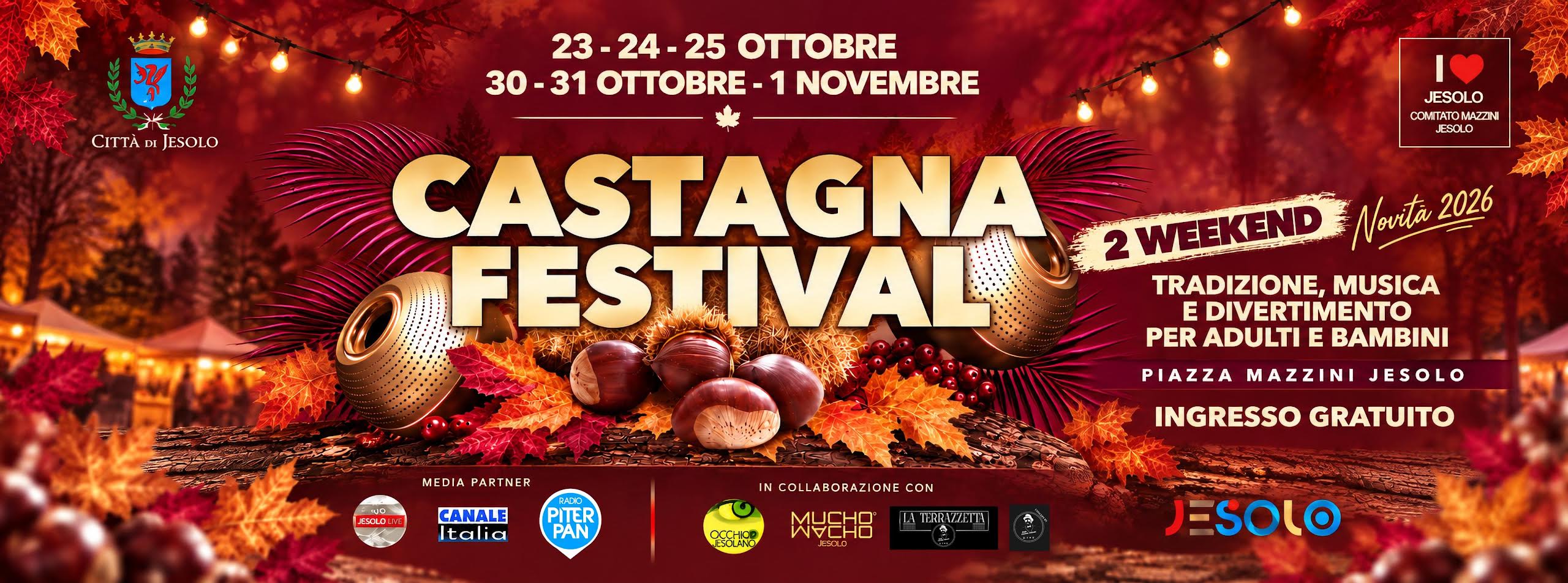 CASTAGNA FESTIVAL JESOLO 2026