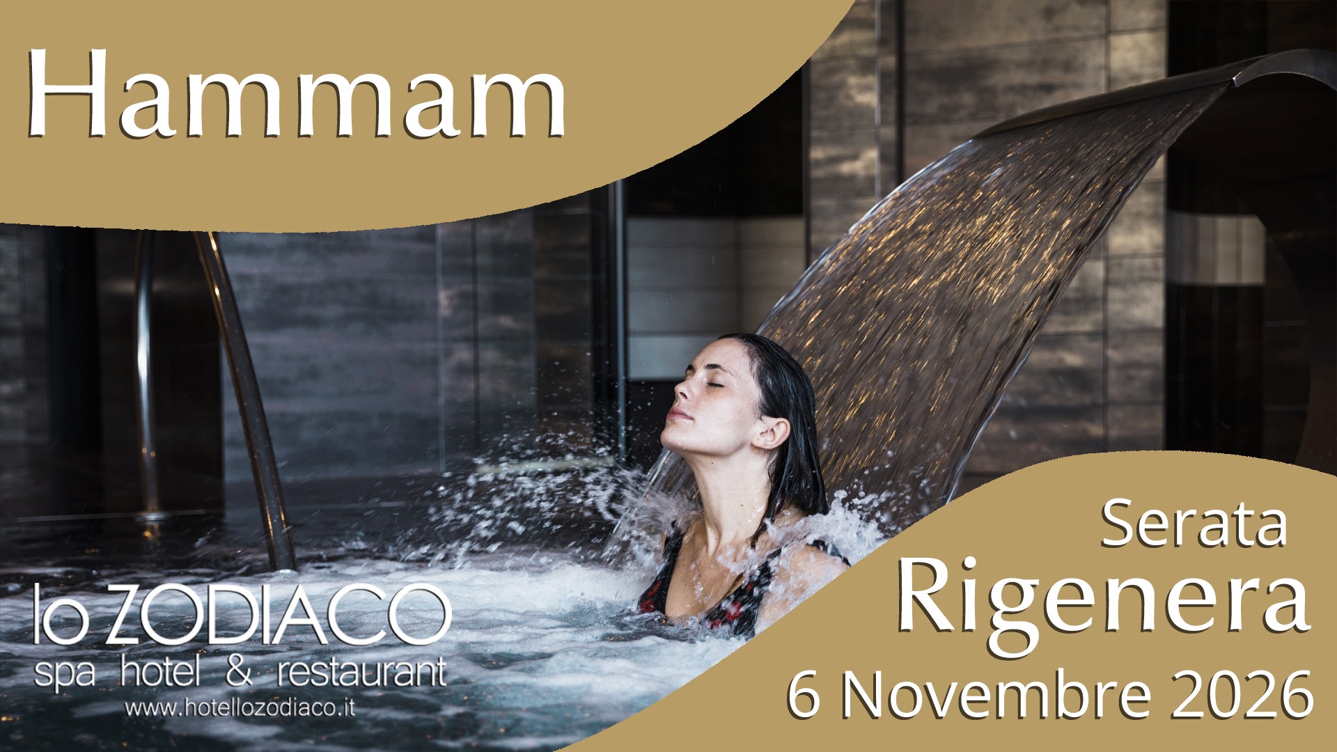 Serata Rigenera "Hammam" 6 Novembre 2026
