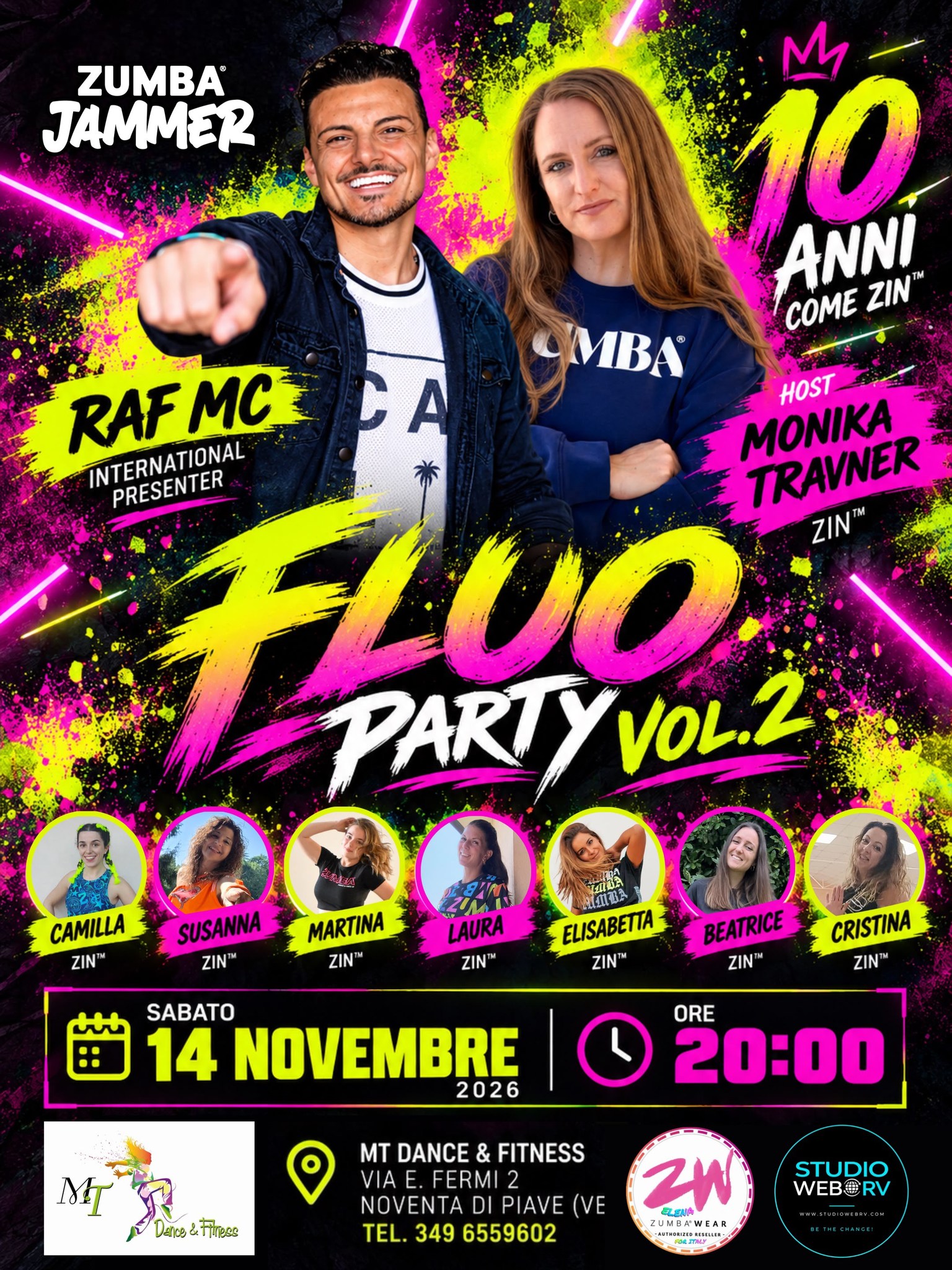 FLUO PARTY VOL.2 & 10 YEAR ZIN ANNIVERSARY