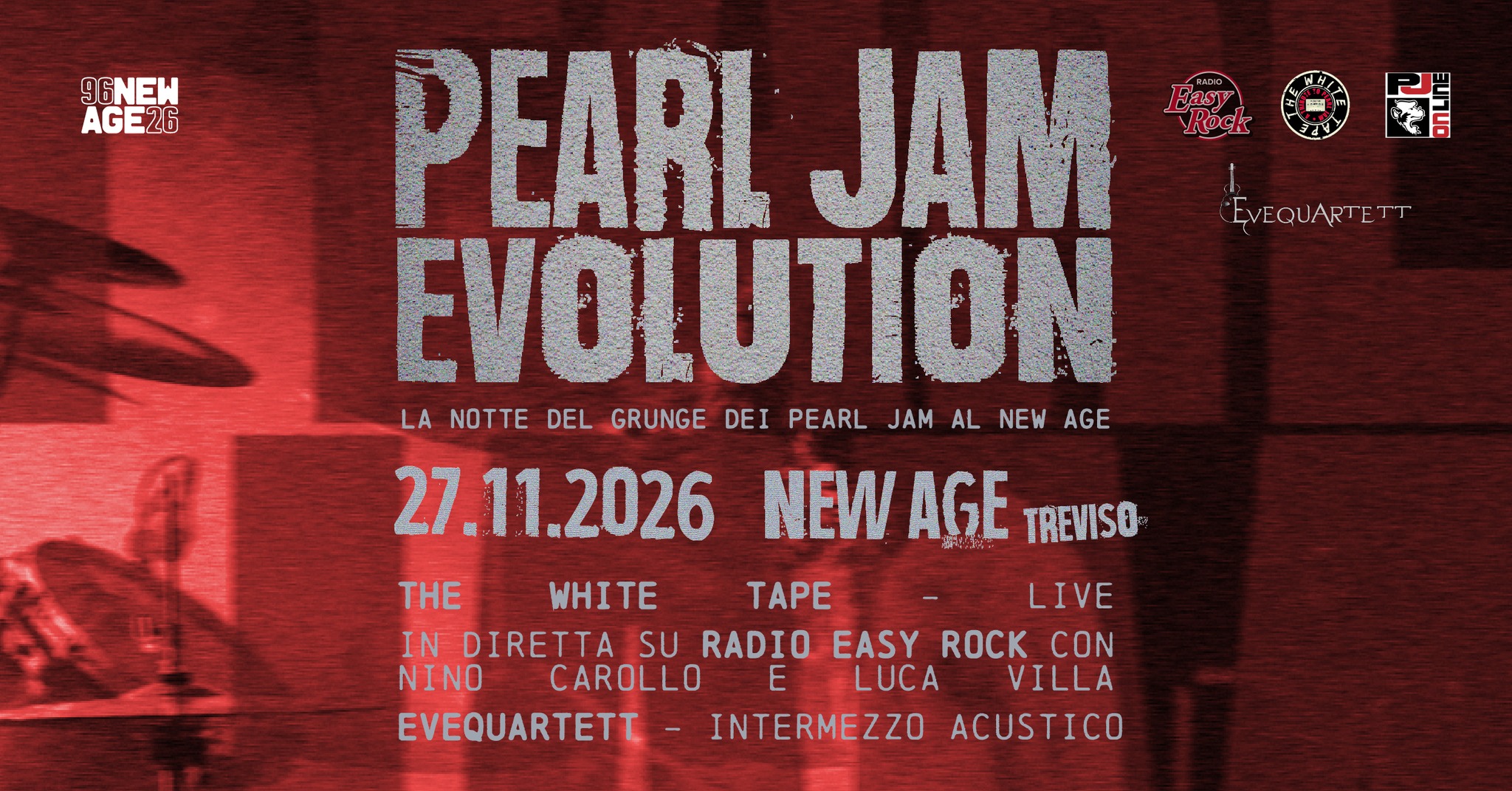 PEARL JAM EVOLUTION - The White Tape live @ New Age Club