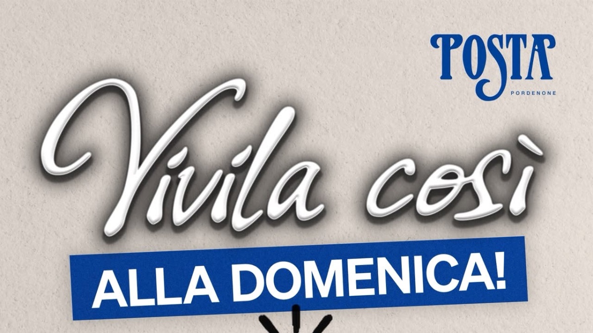VIVILA COSI ALLA DOMENICA