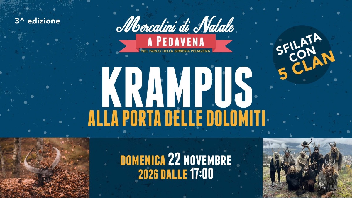 I KRAMPUS TORNANO A PEDAVENA 