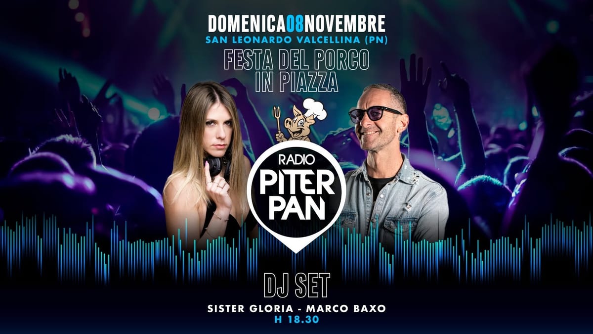 PITERPAN DJ SET @ FESTA DEL PORCO IN PIAZZA 