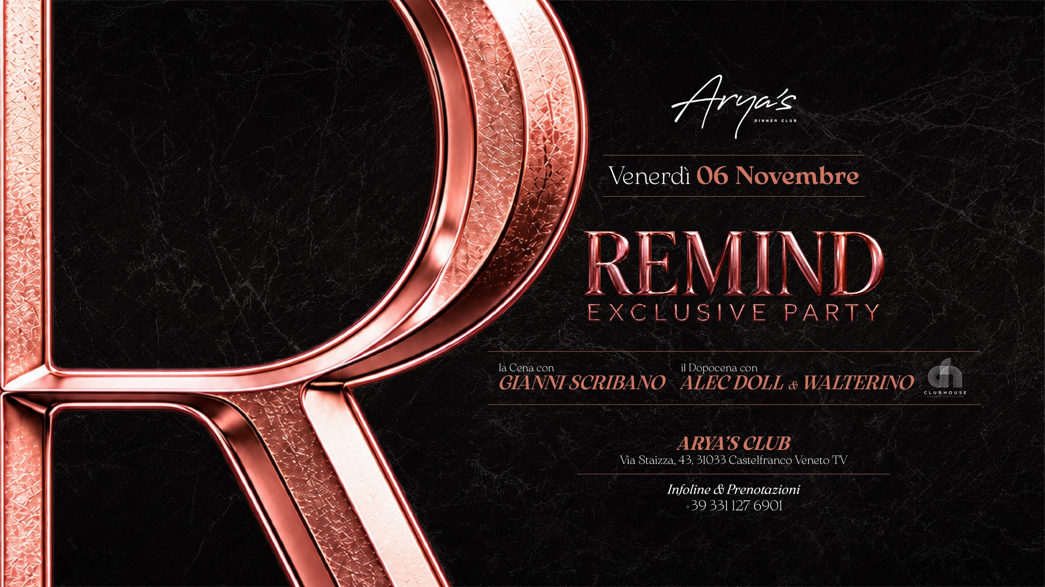 REMIND EXCLUSIVE PARTY