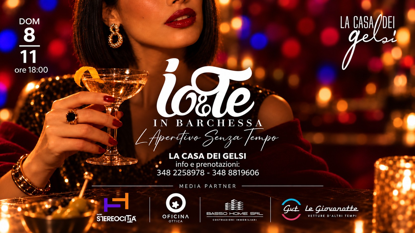IO&TE L'Aperitivo Senza Tempo