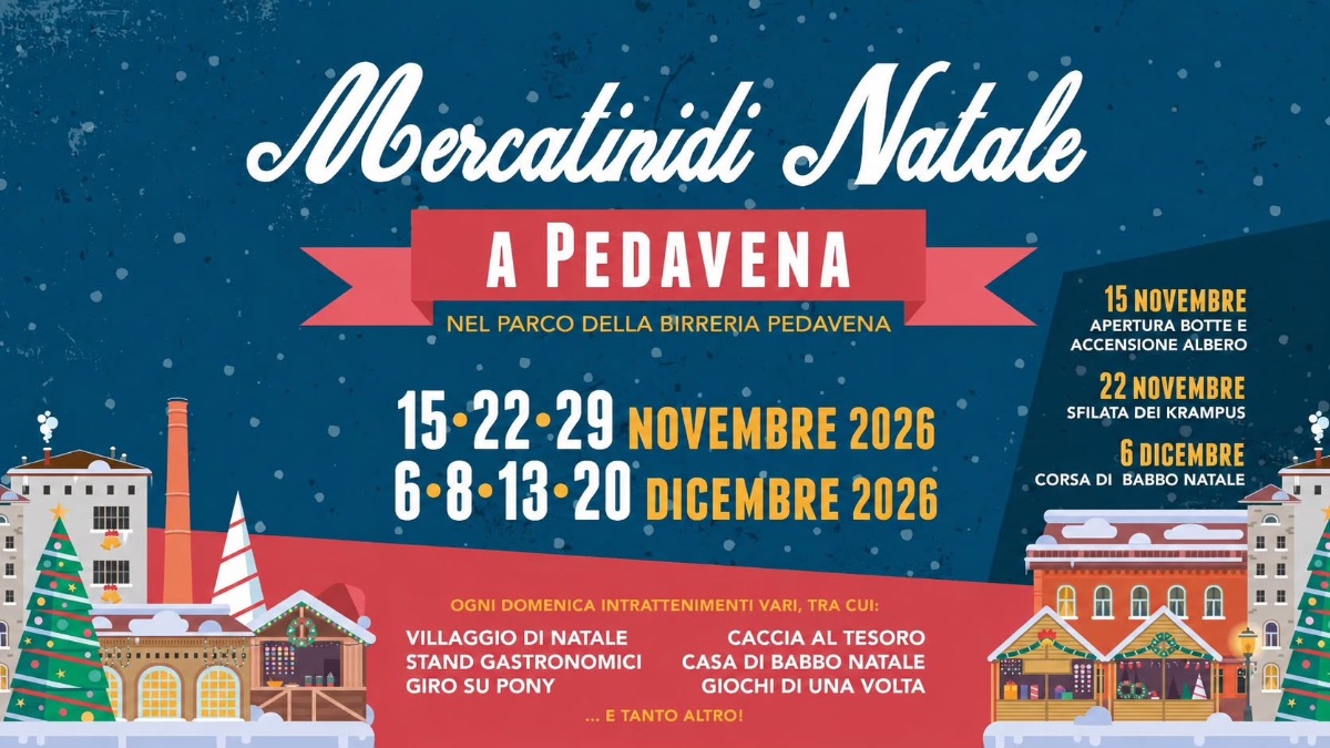 MERCATINI DI NATALE A PEDAVENA 