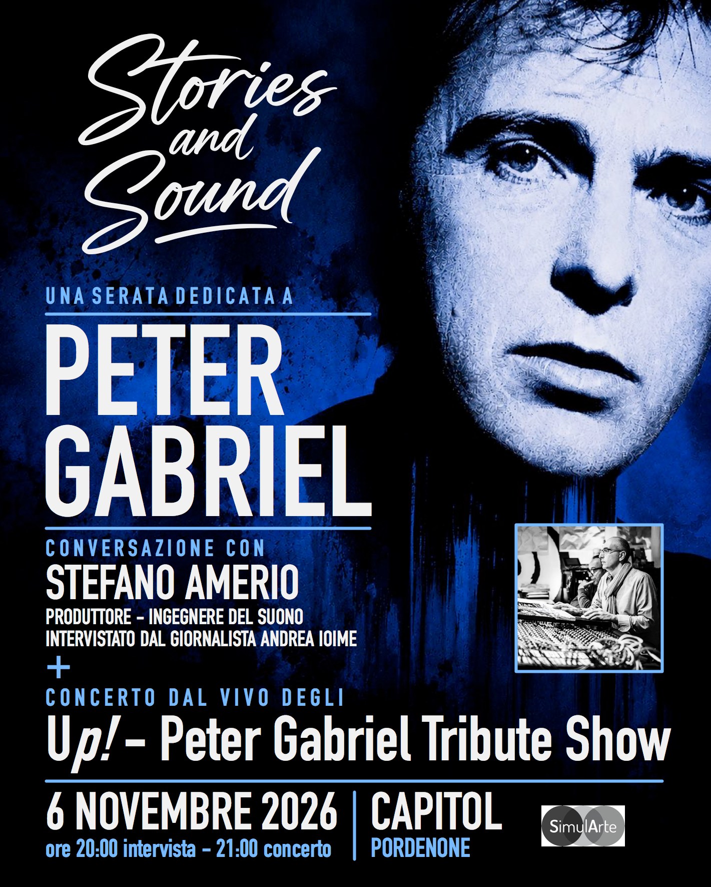 STORIES & SOUND, PETER GABRIEL Tribute