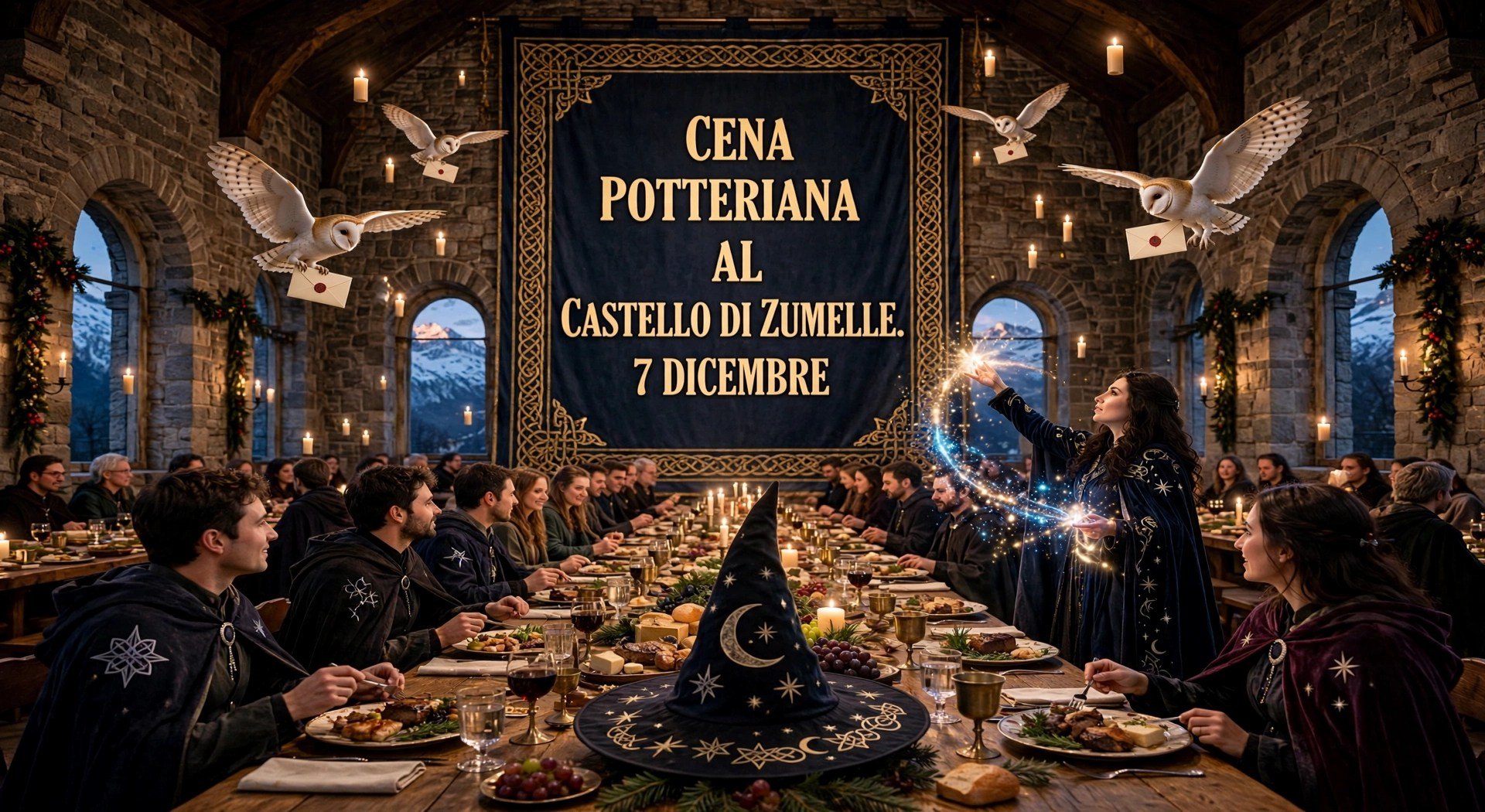 Cena Potteriana al Castello di Zumelle