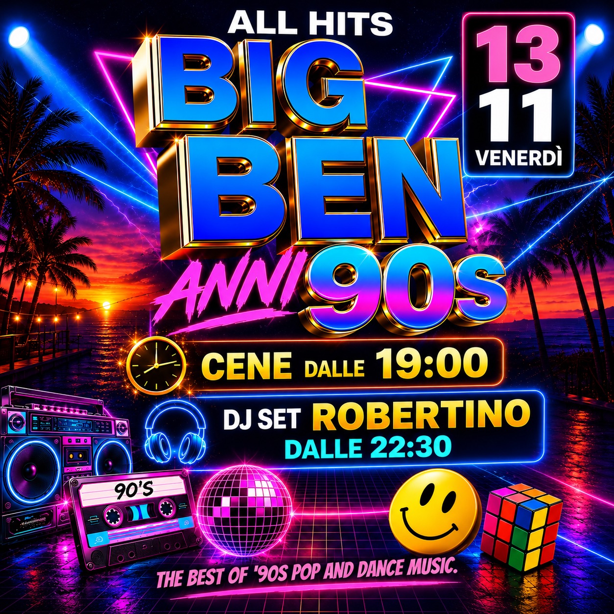 Big Ben Party 90’s!✨