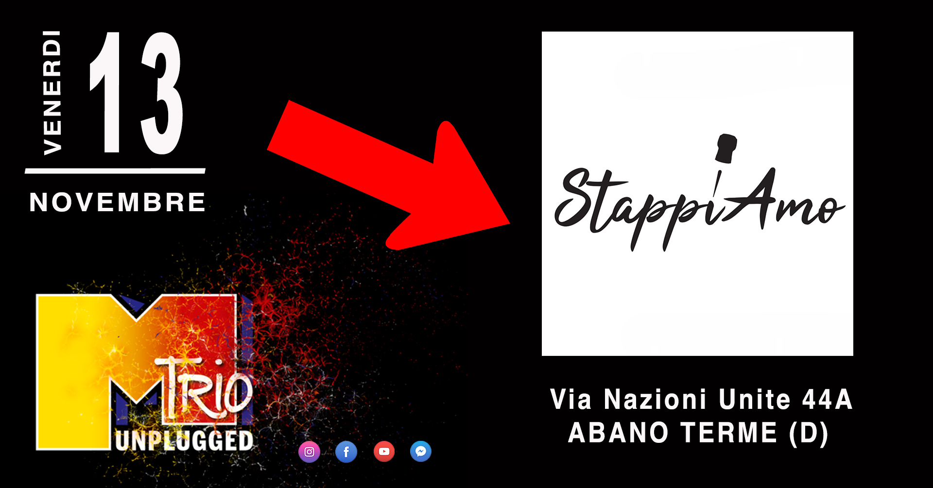 MTrio Unplugged @ STAPPIAMO WINE BAR 