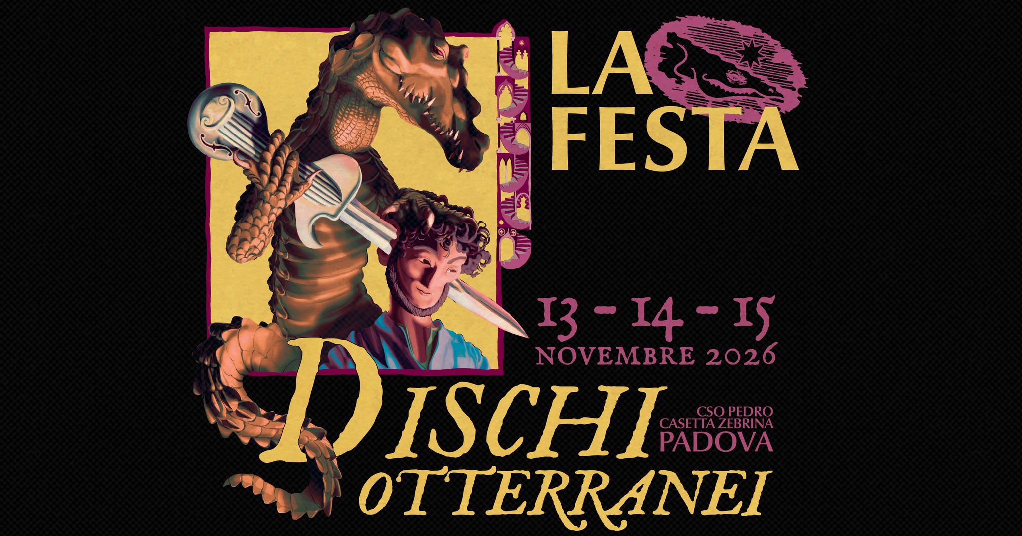 Dischi Sotterranei • La Festa 2026