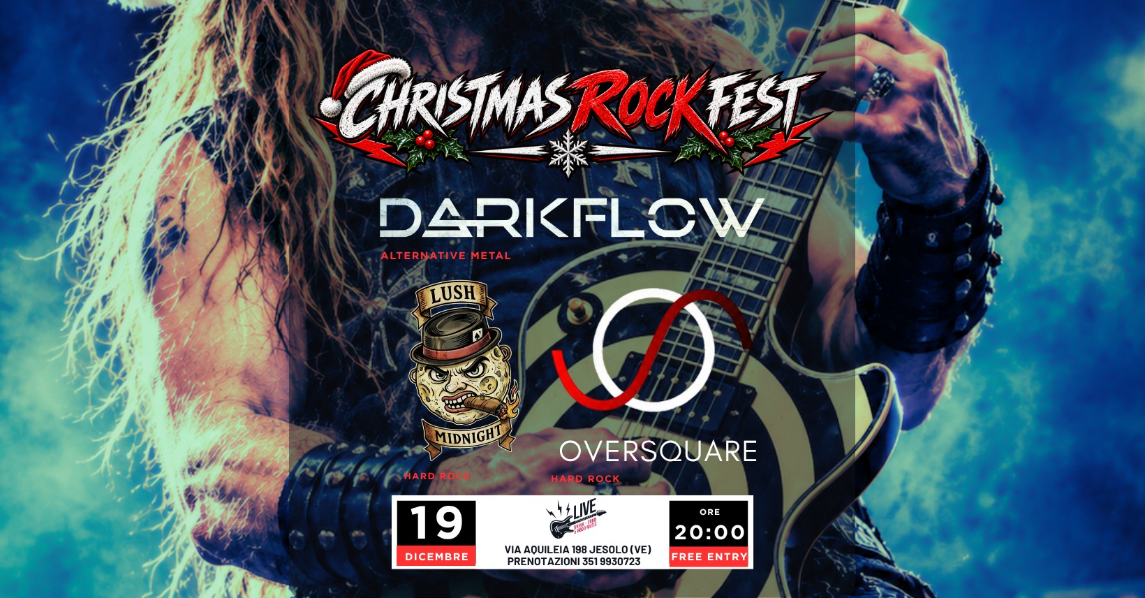 Christmas Rock Fest @ Live Drink Food & good music